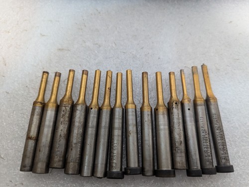 Lot of 26 Dayton Ball Lock Punch Set - Various Sizes as Seen in Pictures - Picture 2 of 8