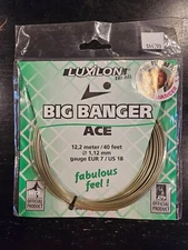 LUXILON BIG BANGER ACE 18 GAUGE TENNIS STRING SET, 1.20MM, BRAND NEW