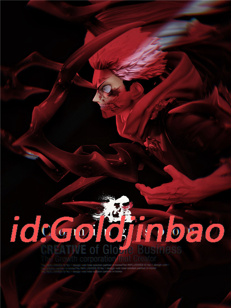 JZF Studio Jujutsu Kaisen Itadori Yuji Model PU In Stock H32cm