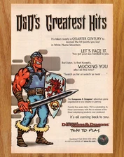 Advanced Dungeons & Dragons TSR D&D - Video Game Print Ads Poster Art 1999