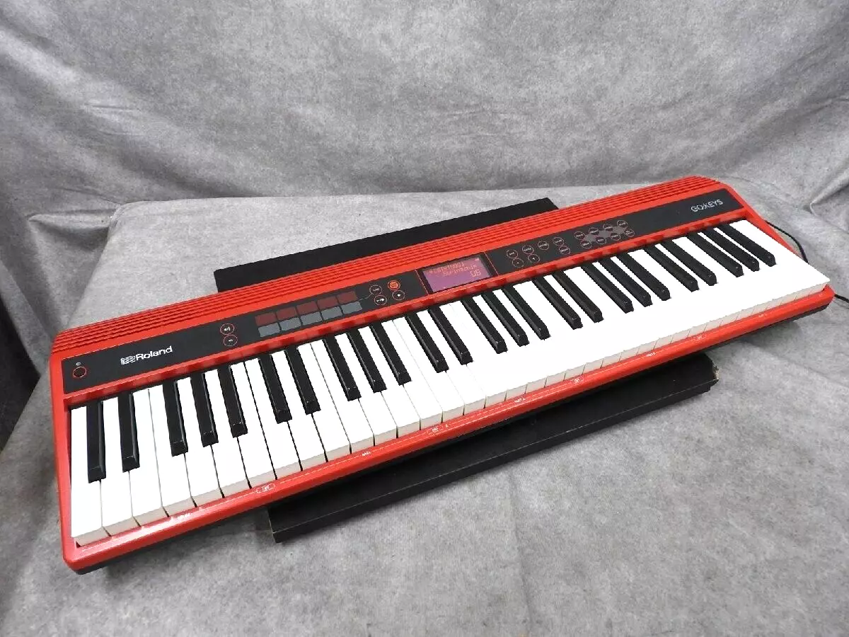 Roland GO KEYS GO-61K 61-Key Music Creation Keyboard Red