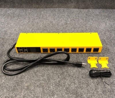 Smart PDU Cabinet Socket 8-Port 20 amps SSH telnet SNMP 485-TCP RTU