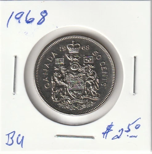 Canada 1968 50 Cents