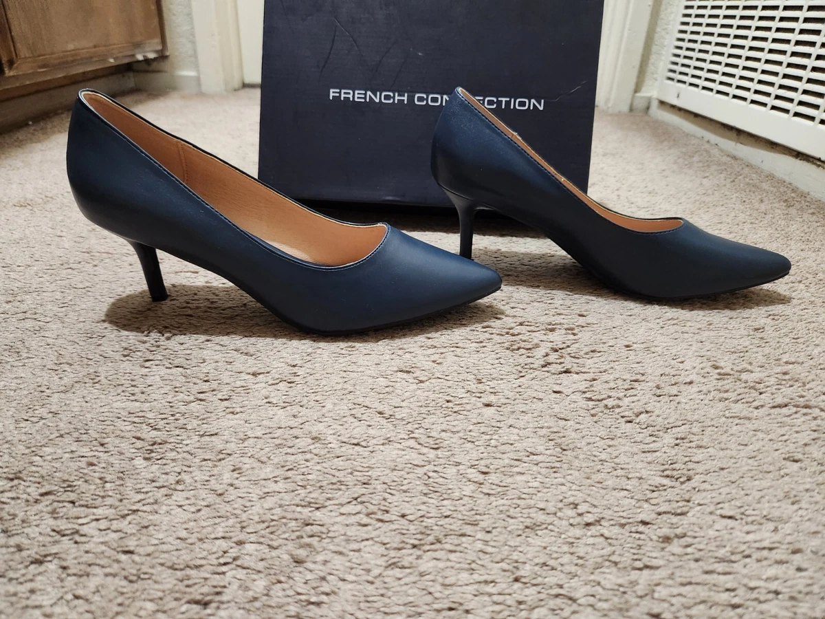 Navy blue hotsell pumps size 8