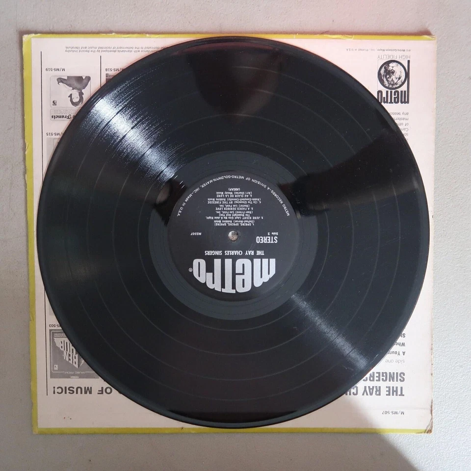 THE RAY CHARLES SINGERS SPRING, SPRING, SPRING VINYL LP METRO MS-507 6 - Image 4 of 4