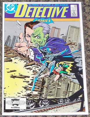 1987 DC BATMAN DETECTIVE COMICS #580 VF- TWO-FACE APPEARANCE JASON TODD ROBIN