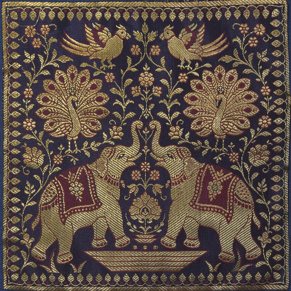 FUNDAS DE ALMOHADA Funda Cojín Sofá Almohadas Indias Decorativas Navidad 12x12" Foto 4 de 4