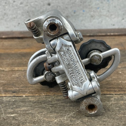 Vintage Campagnolo Nuovo Record Rear Derailleur Patent 71 1971 Campy P