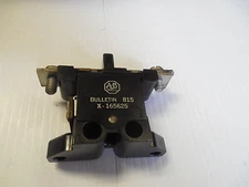 ALLEN BRADLEY OVERLOAD RELAY BLOCK BULLETIN 815 X-165625 X165625
