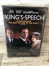 The King's Speech DVD, 2010 NEW Sealed