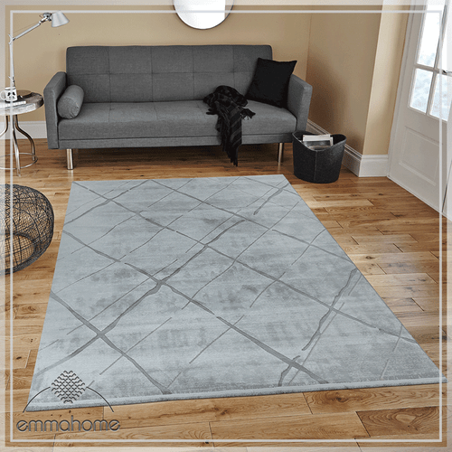 Luxury Laser Cutting Soft Living Room Rug Runner Hallway Bedroom Acrylic Carpet - Picture 3 of 10