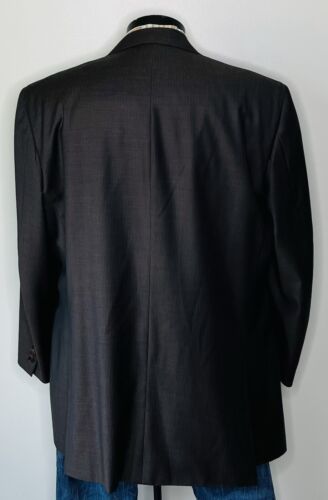 Canali Fodera Wool Brown Micro Striped Blazer Jacket Suit Coat Mens 56 EU 46R US - Bild 4 von 21