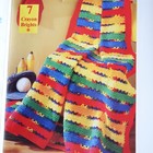 9 Crochet Project Patterns Booklets Leaflets Afghans Linens Clothing Vintage