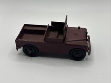 Vintage Lone Star Toy Red Land Rover Off-Road Made In England Vehicle Model