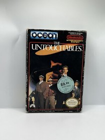 Untouchables NES Nintendo Game Vintage 1991 Authentic W/ Box & Booklet Movie Fun