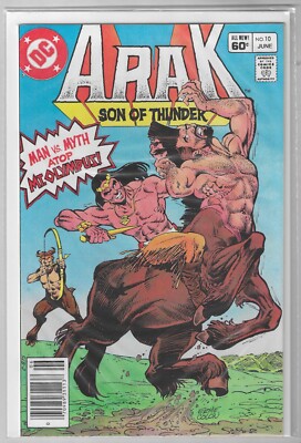Arak #10 Son Of Thunder DC Comics 1982 Newsstand Colon Reader Copy