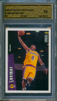1996-97 Upper Deck Collector's Choice KOBE BRYANT #267 Rookie RC
