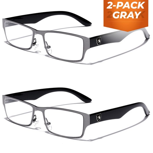2-PACK Non-Prescription Eyeglasses Clear Lens Fashion glasses for Men Women New - Picture 6 of 6