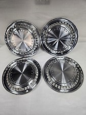 1960 Pontiac Bonnevile Catalina Star Chief 14inch Stainless Steel Hub Caps Oem