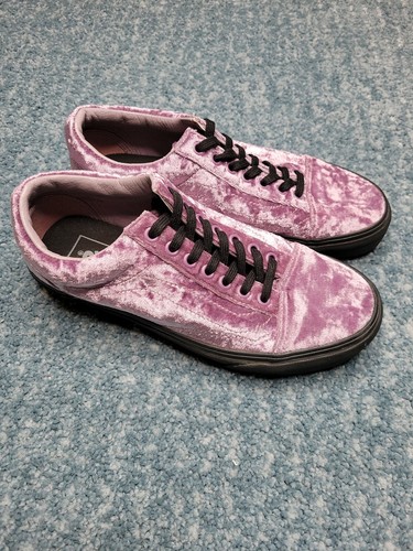 vans old skool purple velvet