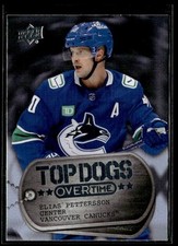 2024-25 Upper Deck OVERTIME Hockey Elias Pettersson Vancouver Canucks #TD-24