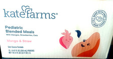 Kate Farms Pediatric Blended Meals Mango Strawberry Oats and Other Flavor 12