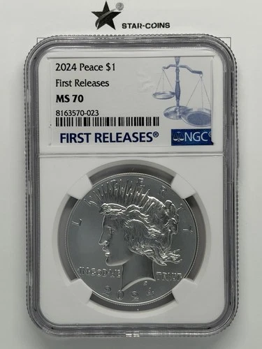 2024 Peace Dollar NGC MS70 First Releases