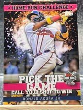 RONALD ACUNA JR 2022 Topps Series 1 #HRC-9 HOME RUN CHALLENGE CARD UNUSED 