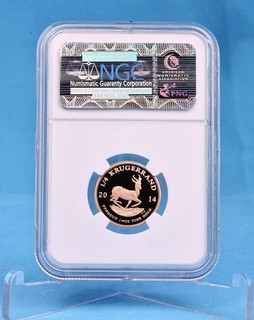 Südafrika Krügerrand 2014 1/4 Oz Gold PF 69 UC First 300 NGC