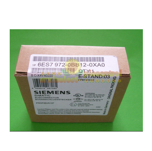 ONE NEW SIEMENS Bus Connector 6ES7972-0BB12-0XA0 6ES7 972-0BB12-0XA0