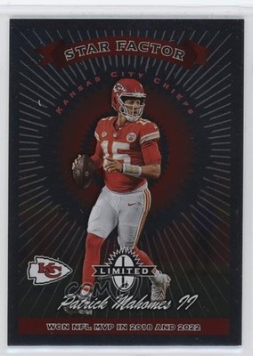 2023 Panini Limited 1997 Limited Exposure Patrick Mahomes II #1 19ot
