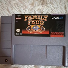 GameTek Family Feud for Super Nintendo SNES Cartridge NTSC-U/C (US/Canada)