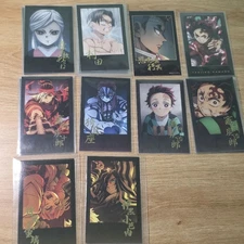 [AUTHENTIC] POLA CARD DEMON SLAYER UFOTABLE KIMETSU NO YAIBA KNY BROMIDE  K24
