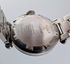 Cartier Pasha De Cartier 35MM Silver Dial Steel Bracelet (W31023M7) Automatic 6