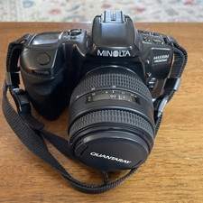 Minolta Maxxum 400si 35mm SLR Camera w/ Quantaray 35-80 Lens Needs Battery