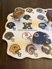VINTAGE NFL Chicago Bears Wood Hat Coat Rack Wall Hanging Football Mancave 1990s — photo 3