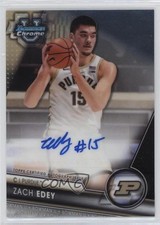 2023-24 Bowman U Chrome Chrome Prospect Auto Zach Edey #BCPA-ZE Auto 13kh