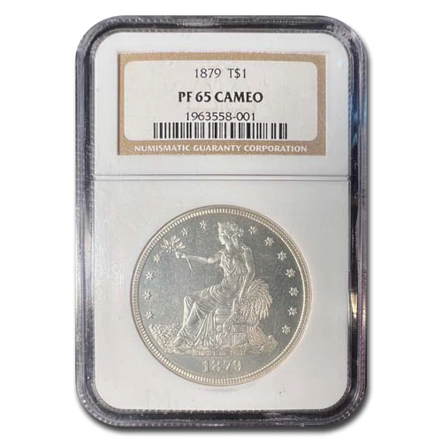 1879 Trade Dollar PF-65 Cameo NGC