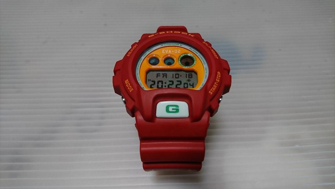 専用❗G-SHOCK　エヴァンゲリオン　EVA　アスカモデル　DW-6900FS Casio G-Shock dw-6900fs Evangelion Limited edition radio EVA
