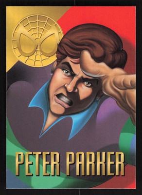 1996 Fleer/SkyBox Marvel Vision #8 Peter Parker Card TCCCX