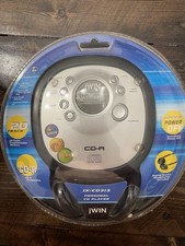 jWIN JX-CD313 Personal CD Player w/ Headphones New Sealed Vintage Walkman