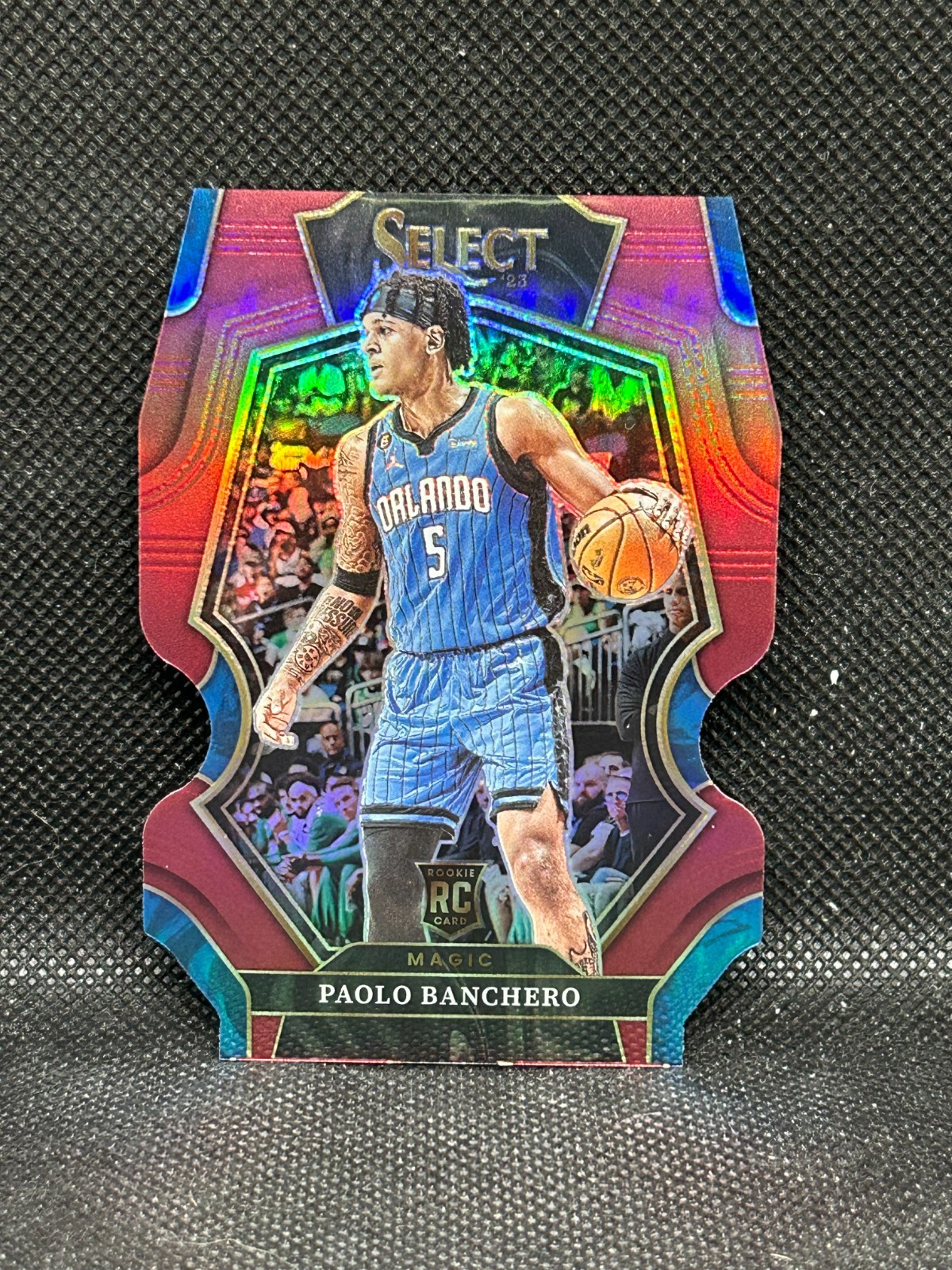 2022-23 Select #169 Paolo Banchero Premier Maroon Prizm /175 Die-Cut Rookie RC