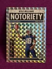 2025 Panini Mosaic - Notoriety Kyle Williams #23 Mosaic Prizm (RC)