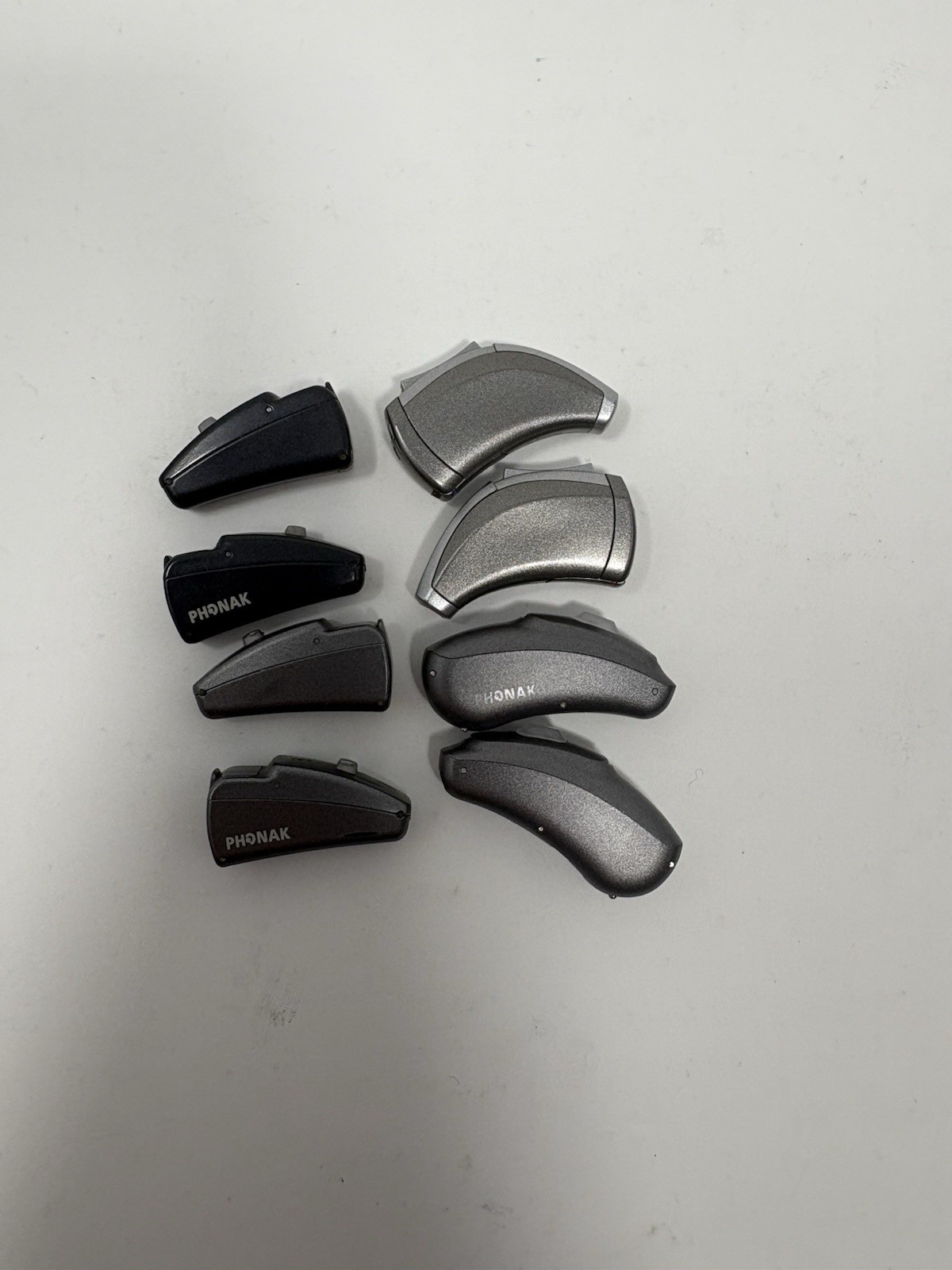 Lot with PHONAK Hearing Aid Systems hearing aid supplies. Not tested