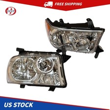 Headlight Set Left Right Side 811100c070 811500c070 For 09-2013 Toyota Tundra Headlight Set Left Right Side 811100c070 811500c070 For 09-2013 Toyota Tundra