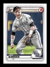 JACK BLOMGREN ⚾ 2020 Bowman Draft #BD-162 Colorado Rockies