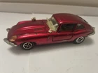 Dinky No:131 4.5” JAGUAR E-TYPE 2+2  VINTAGE (Red) missing mirror