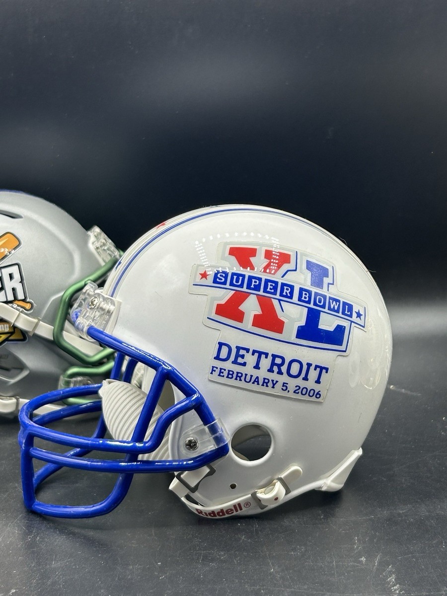 Ben Roethlisberger Signed Riddell Mini Helmet Super Bowl XL 40