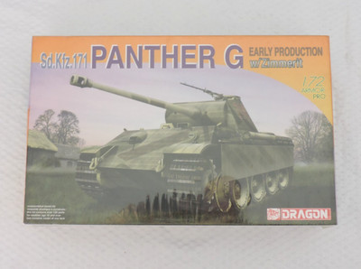 Dragon Sd.Kfz.171 PANTHER G Early Production w/Zimmerit 1:72 Armor Pro, NISB