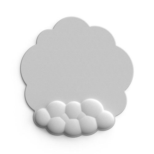 Mouse Pad With Wrist Rest Keyboard Cloud Anti-slip Memory Foam Desktop Office FD - Afbeelding 10 van 17